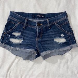 hollister lowrise shorts